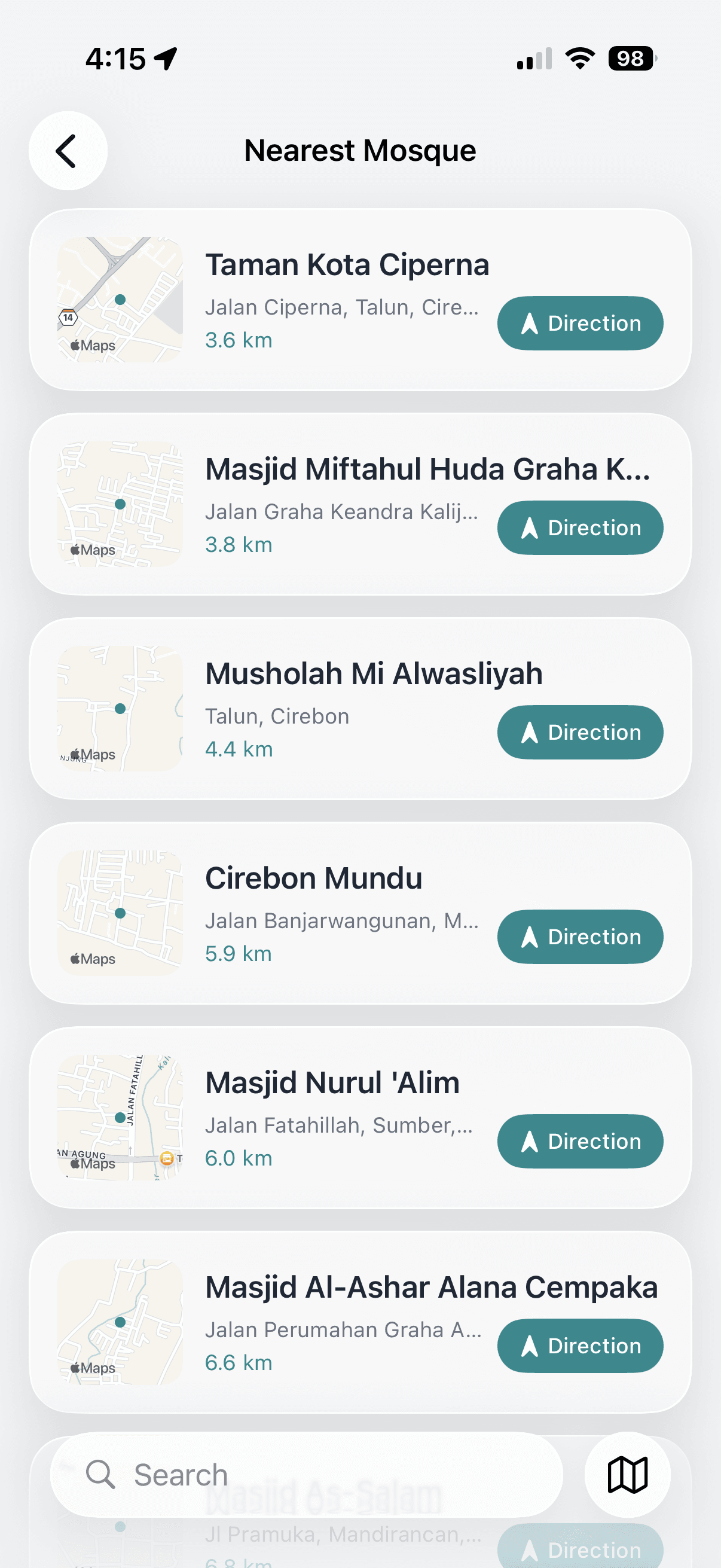 Mosque Finder